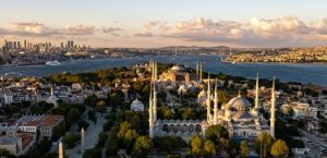 Historical peninsula and modern skyline of Istanbul 300x145 - ISTANBUL